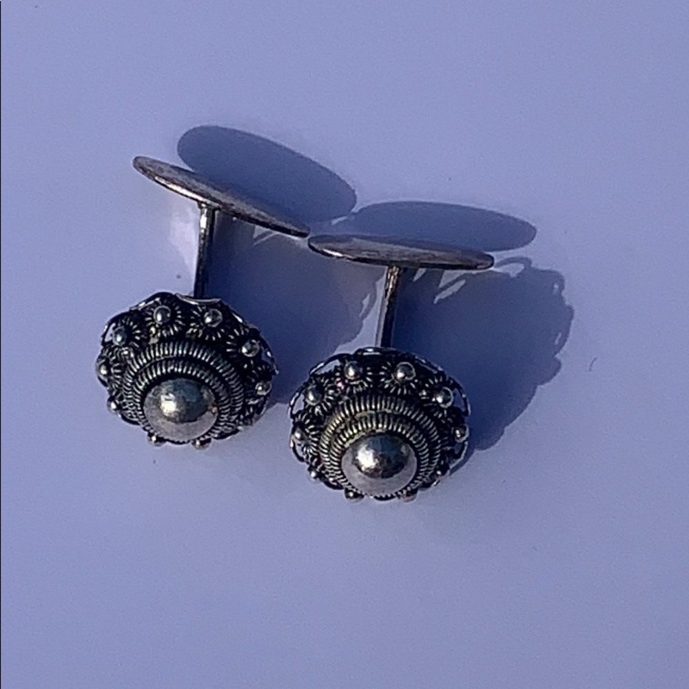 Sterling Silver Vintage cuff links.